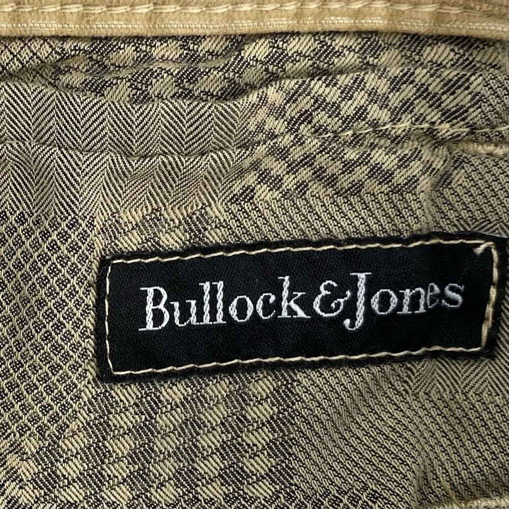 𝅺bullock & Jones Men’s Khaki Tan Corduroy Straight-Leg Pants, EUC, Size 40x34 - Picture 4 of 14